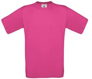 B&C BC151 - Camiseta infantil 100% algodão Fúcsia