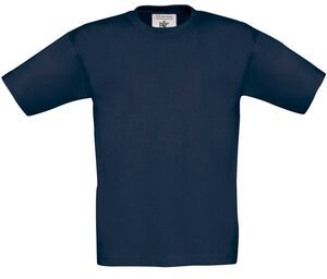 B&C BC151 - Camiseta infantil 100% algodão Light Navy