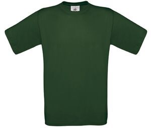 B&C BC151 - Camiseta infantil 100% algodão Verde garrafa