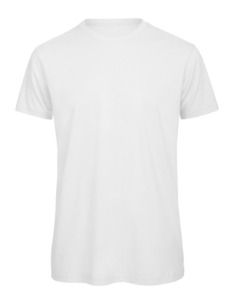 B&C BC042 - Camiseta masculina de algodão orgânico Branco