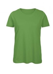 B&C BC043 - Camiseta Feminina de Algodão Orgânico Real Green