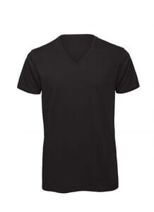 B&C BC044 - Camiseta de algodão orgânico masculino Preto