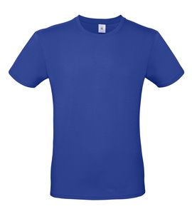 B&C BC01T - Camiseta masculina 100% algodão Cobalto Azul