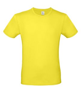 B&C BC01T - Camiseta masculina 100% algodão Solar Yellow