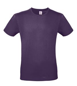 B&C BC01T - Camiseta masculina 100% algodão Urban Purple