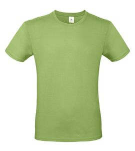 B&C BC01T - Camiseta masculina 100% algodão Pistache