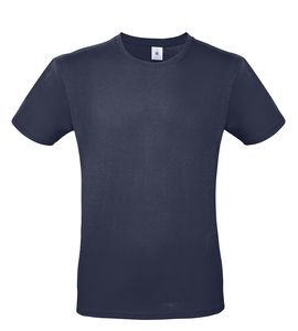B&C BC01T - Camiseta masculina 100% algodão Urban Navy