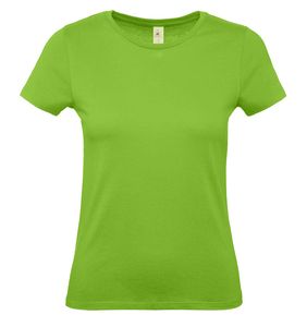 B&C BC02T - Camiseta feminina 100% algodão Orchid Green