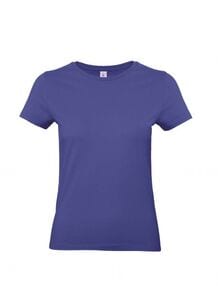 B&C BC04T - Camiseta Feminina 100% Algodão Cobalto Azul
