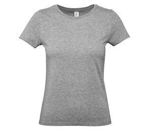 B&C BC04T - Camiseta Feminina 100% Algodão Sport Grey