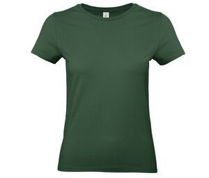 B&C BC04T - Camiseta Feminina 100% Algodão Verde garrafa