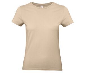 B&C BC04T - Camiseta Feminina 100% Algodão Areia