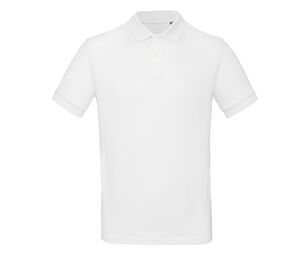 B&C BC400 - Camisa polo masculina 100% orgânica Branco