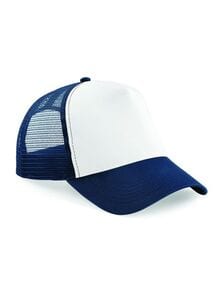 Beechfield BF640 - Half Mesh Trucker Navy/White