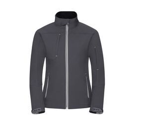 Russell JZ411 - Ladies' Bionic Soft-Shell jacket Iron Grey