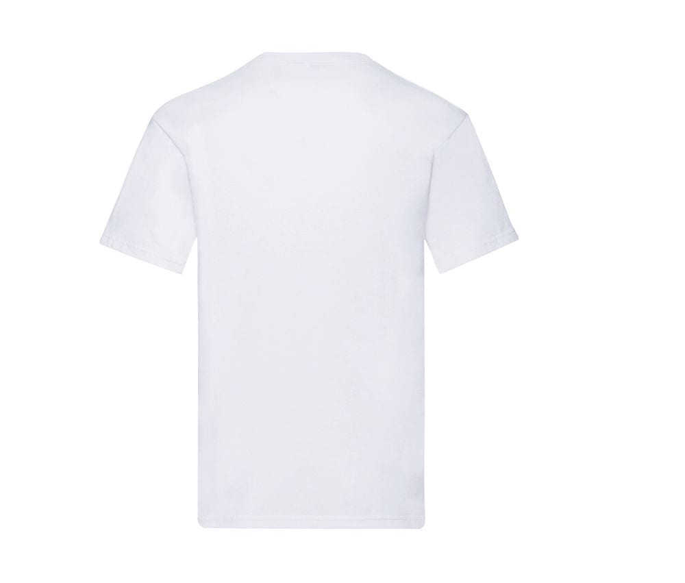 Fruit of the Loom SC224 - Camiseta masculina com decote em V 100% algodão