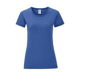 Fruit of the Loom SC151 - Camiseta 150 gola redonda Heather Royal