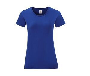 Fruit of the Loom SC151 - Camiseta 150 gola redonda Cobalto Azul