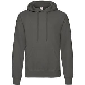 Fruit of the Loom SC270 - Sweatshirt Com Capuz (62-208-0) Dark Heather Grey