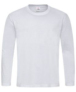 Stedman STE2500 - T-shirt Crewneck Classic-T LS Branco