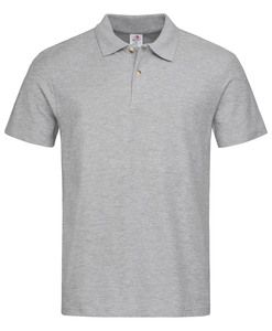 Stedman STE3000 - Polo SS for him Heather Grey
