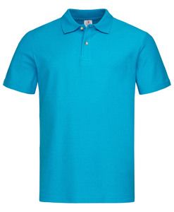 Stedman STE3000 - Polo SS for him Ocean Blue