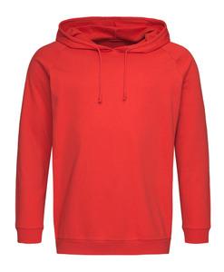 Stedman STE4200 - Sweater Hooded Unisex Vermelho Escarlate