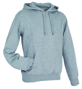 Stedman STE5600 - Sweater Hooded Active for him Heather Grey