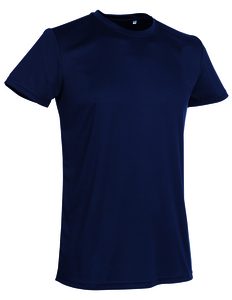 Stedman STE8000 - T-shirt Interlock Active-Dry SS for him Blue Midnight