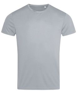 Stedman STE8000 - T-shirt Interlock Active-Dry SS for him Silver Grey