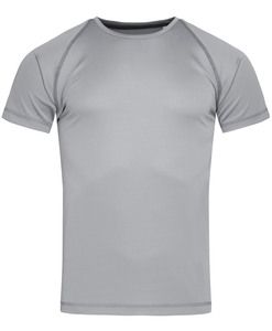 Stedman STE8030 - T-shirt Crewneck raglan for him Silver Grey