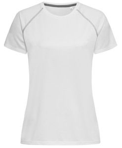 Stedman STE8130 - T-shirt Crewneck raglan for her Branco