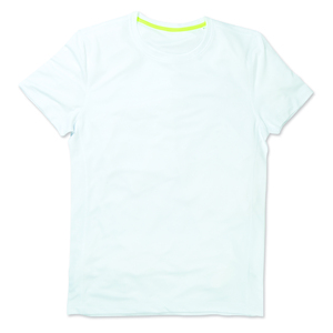 Stedman STE8400 - T-shirt Set-in Mesh Active-Dry SS for him Branco