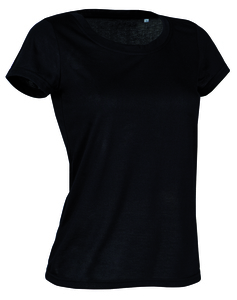Stedman STE8700 - T-shirt CottonTouch Active-Dry SS for her Black Opal