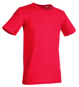 Stedman STE9020 - T-shirt Crewneck Morgan SS for him Crimson Red