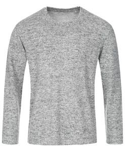 Stedman STE9080 - sweater knit for him Light Grey Melange