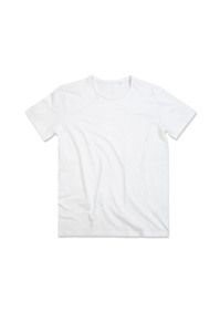 Stedman STE9100 - T-shirt Crewneck Finest Cotton-T for him Branco
