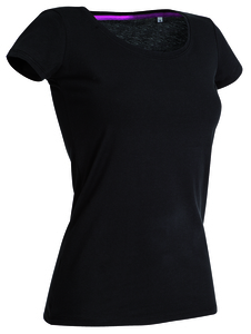 Stedman STE9700 - T-shirt Crewneck Claire SS for her Black Opal