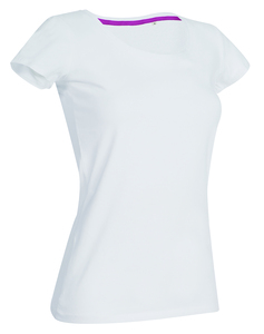 Stedman STE9700 - T-shirt Crewneck Claire SS for her Branco