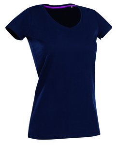 Stedman STE9710 - T-shirt V-neck Claire SS for her Marina Blue