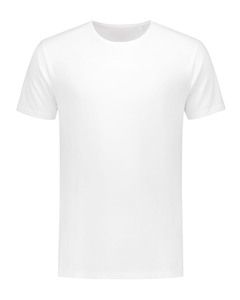 Lemon & Soda LEM1130 - T-shirt crewneck fine cotton elasthan Branco