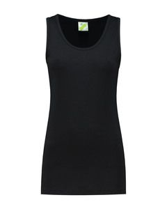 Lemon & Soda LEM1270 - Tanktop cot/elast for her Preto