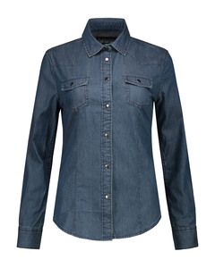 Lemon & Soda LEM3950 - Denim Shirt LS for her Blue Denim