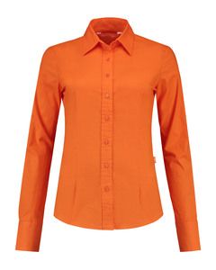 Lemon & Soda LEM3985 - Shirt Poplin LS for her Laranja