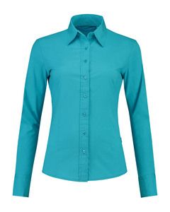 Lemon & Soda LEM3985 - Shirt Poplin LS for her Turquesa