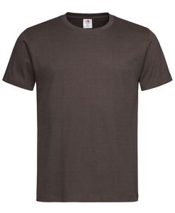 Stedman STE2000 - T-shirt Crewneck Classic-T SS for him Chocolate escuro