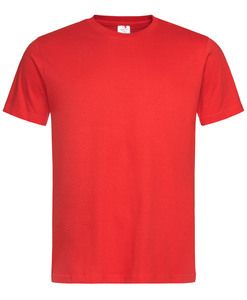 Stedman STE2000 - T-shirt Crewneck Classic-T SS for him Vermelho Escarlate