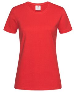 Stedman STE2160 - T-shirt Comfort-T SS for her Vermelho Escarlate