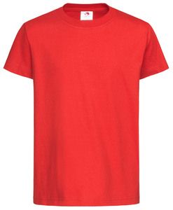 Stedman STE2200 - T-shirt Crewneck Classic-T SS for kids Vermelho Escarlate