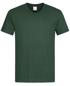 Stedman STE2300 - T-shirt V-Neck Classic-T SS for him Verde garrafa